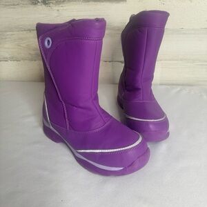 Lands’ End Youth Size 5 Purple Snowboots- EUC!Worn Once